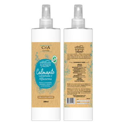 Aromatizador de Ambientes Lavanda e Alfazema - Calmante 200ml