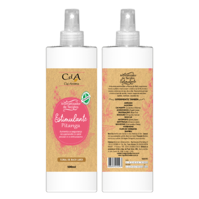 Aromatizador de Tecidos Pitanga - Estimulante 500ml
