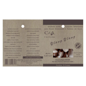 Incenso Cone Refluxo Ylang Ylang 10 Cones