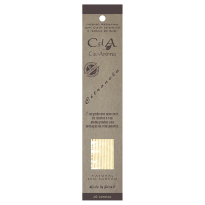 Incenso Vareta Citronela 10 Varetas