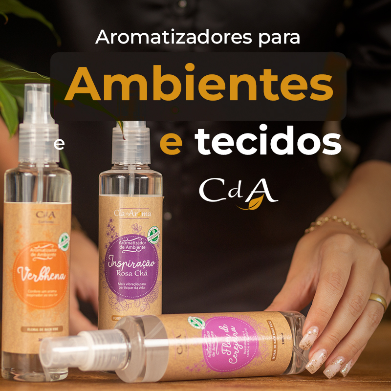 CdA - Aromatizadores para ambientes e tecidos